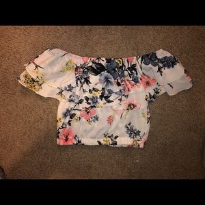 Floral Crop Top